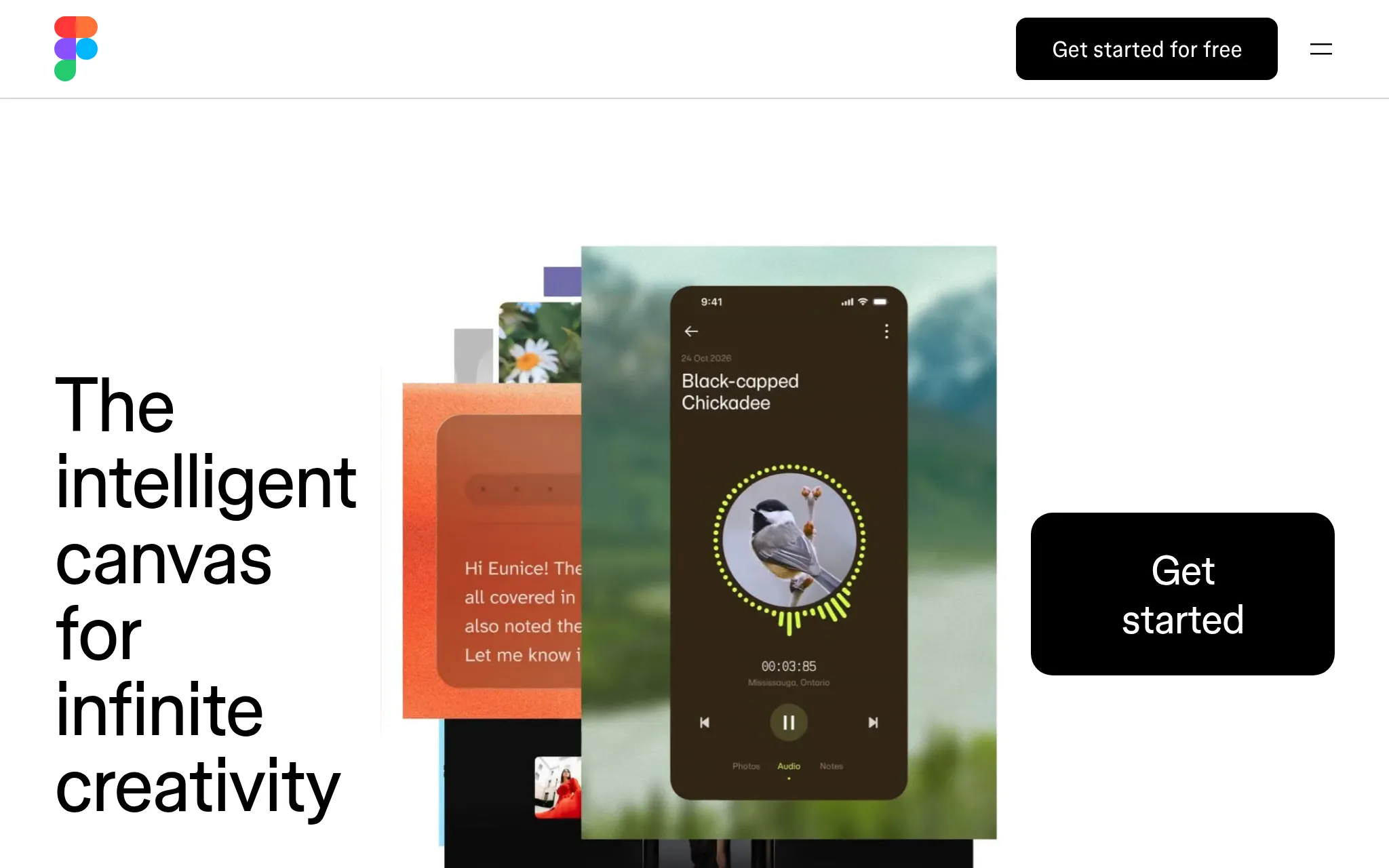 The Figma home page, showing layered design artwork, captured by the API at 1024 pixels wide